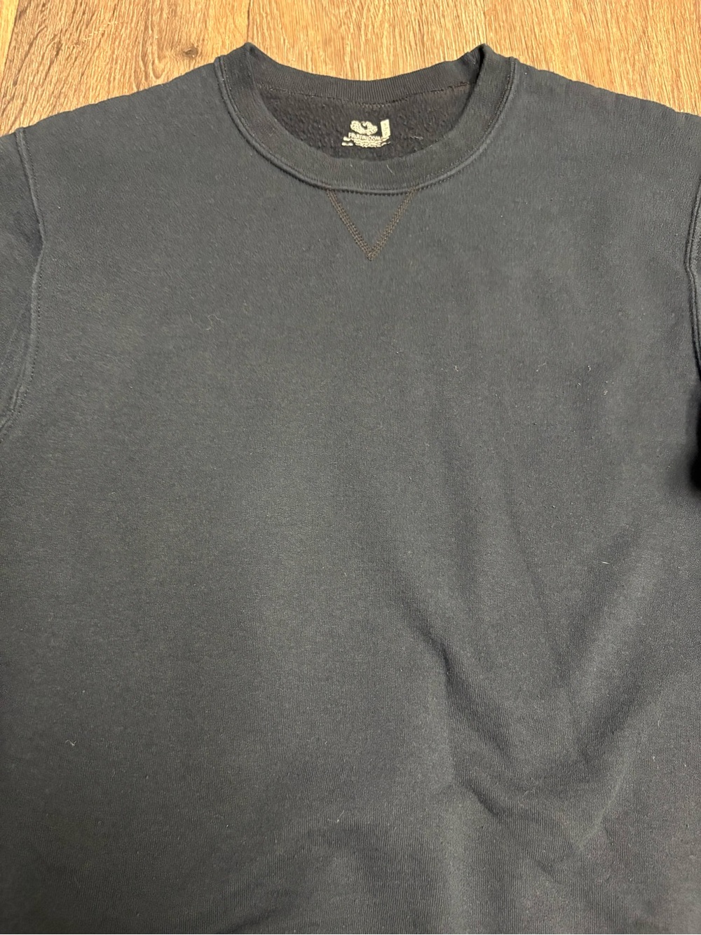 Fruit Of The Loom Women's Navy Blue Sweatshirt Size S - Picture 2 of 10